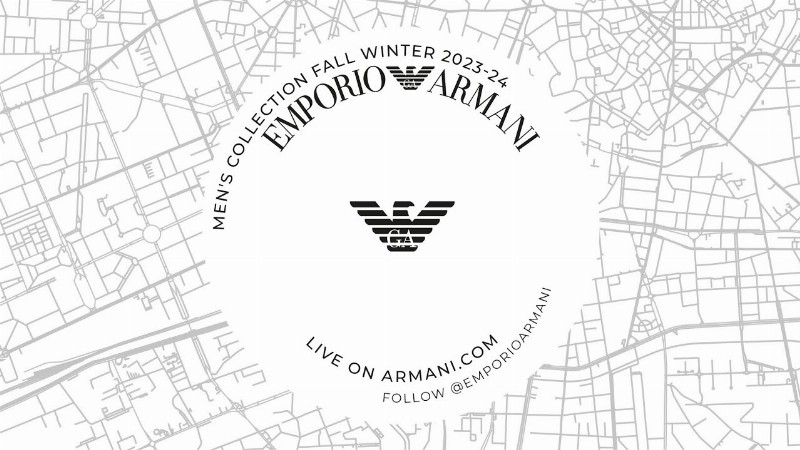 Emporio Armani Fall Winter 23-24 Men's Fashion Show