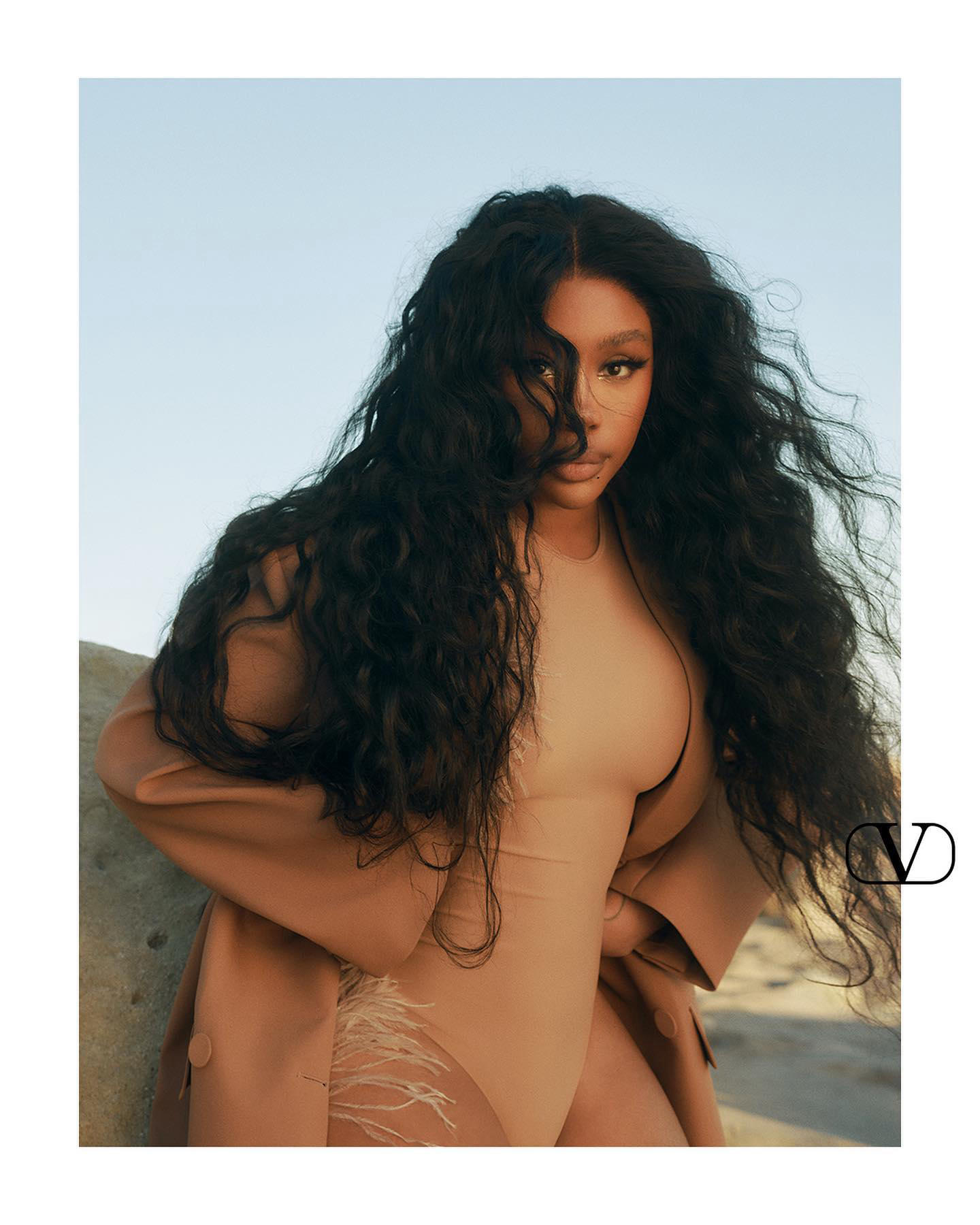 image  1 #sza stars in #UnboxingValentino for #crfashionbook’s “Mother Nature” Issue 22